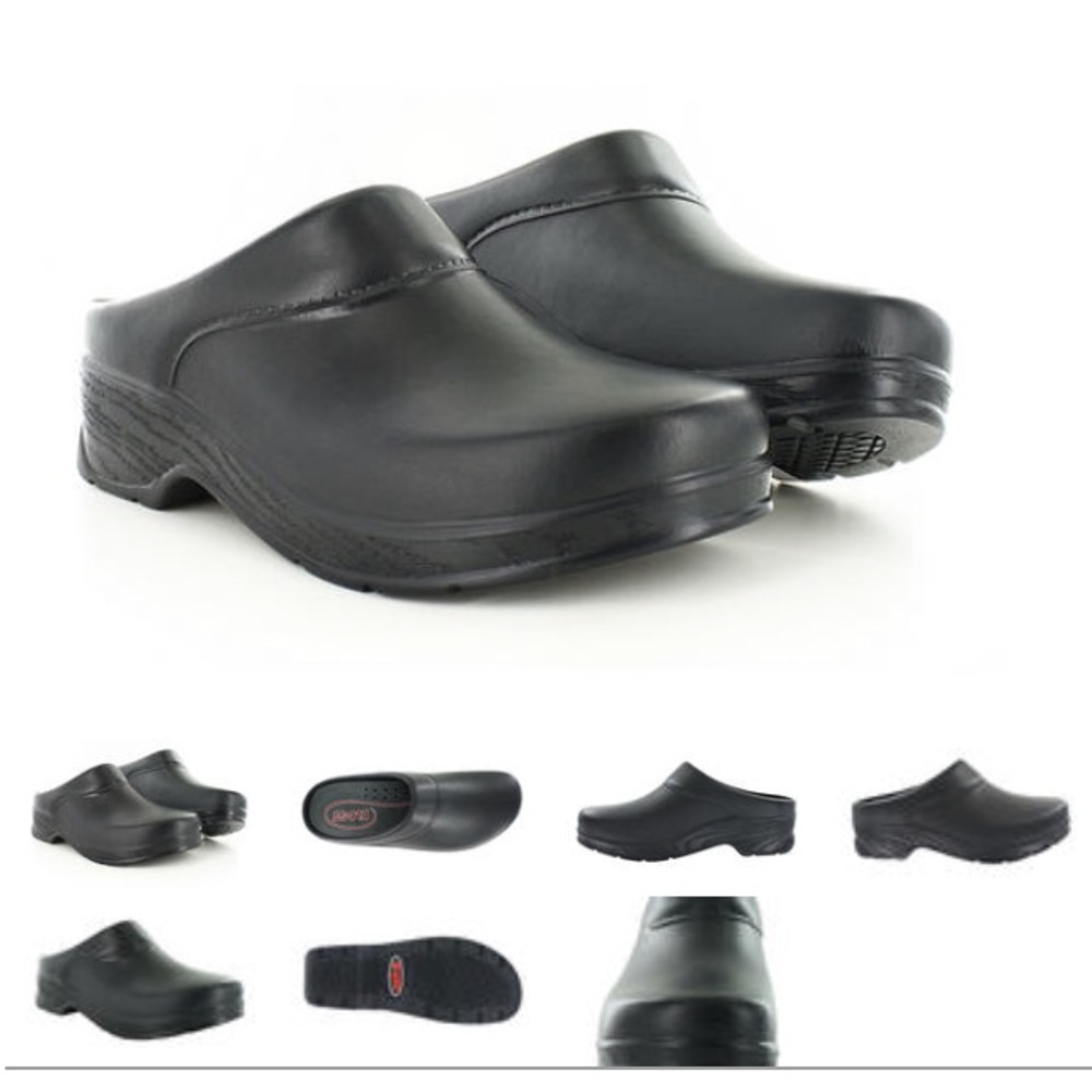 Black non-slip Klog Shoes